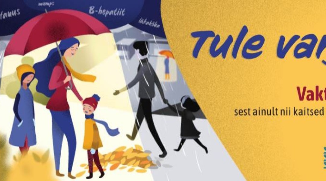 Terviseameti kampaania “Tule varju” tuletab meelde vaktsineerimise ...